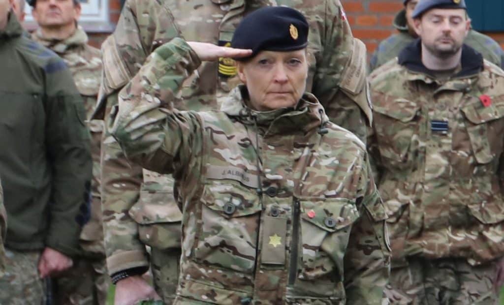 Jette Albinus Danmarks første kvindelige generalmajor
